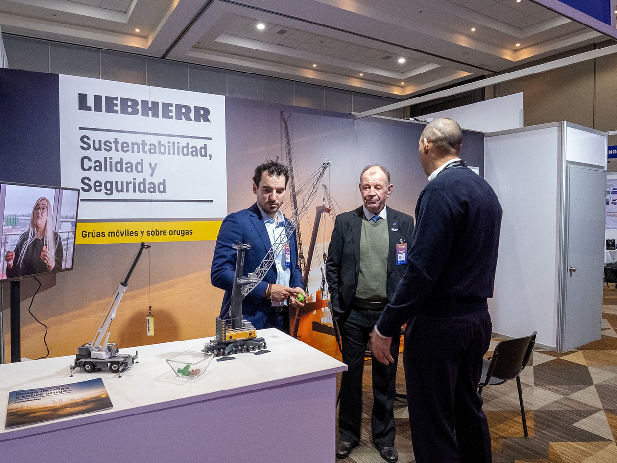 Liebherr presenta en Hyvolution Chile tecnologías para la infraestructura de hidrógeno