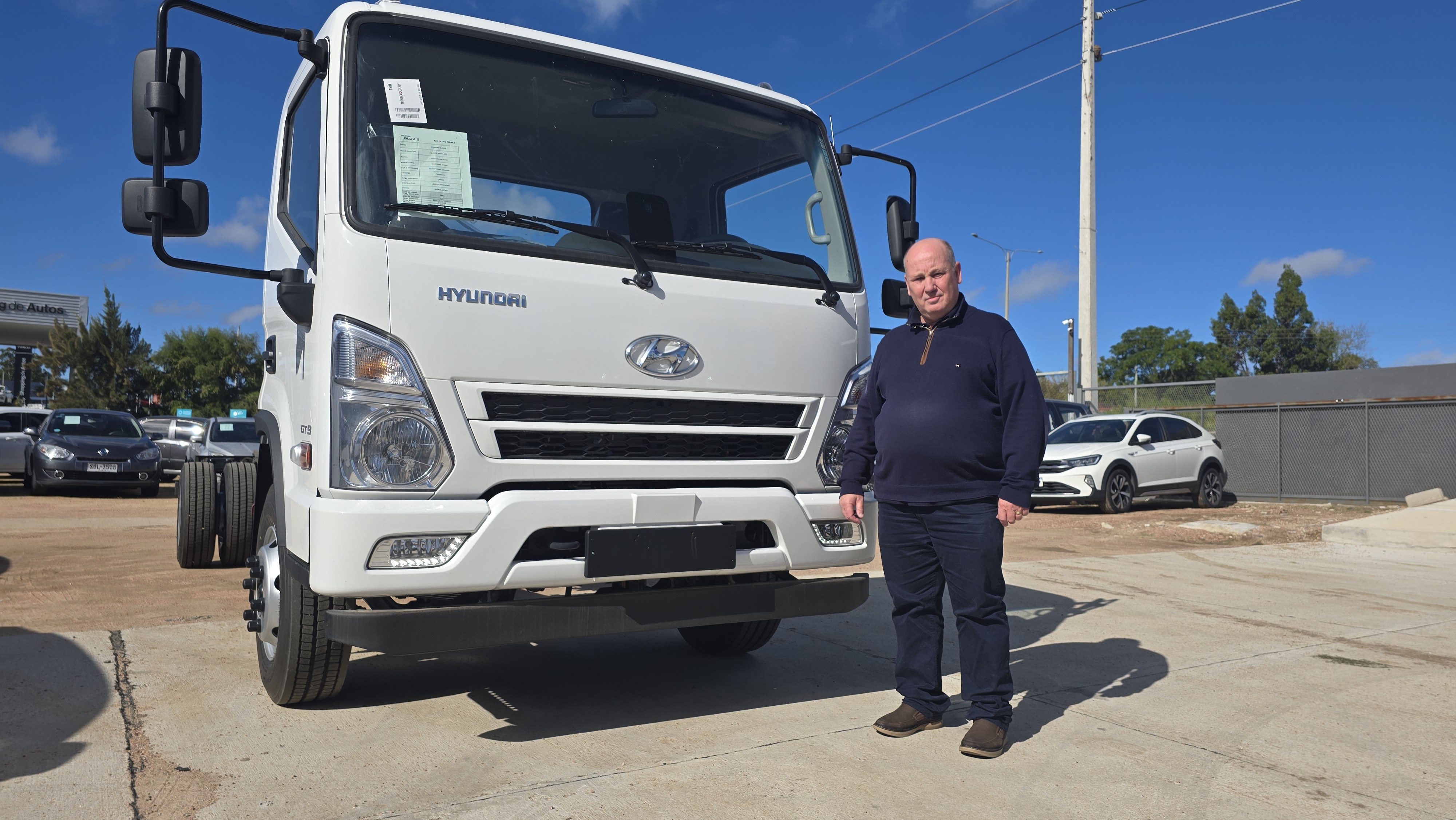 Ramón García, gerente de camiones y máquinas de Fidocar: “Con Hyundai estamos como relanzando la marca con modelos nuevos”