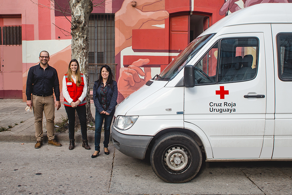 Autolider apoya a la Cruz Roja Uruguaya para hacer frente a la emergencia sanitaria