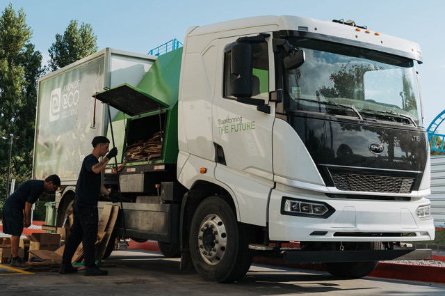 BYD T018 4X2: la nueva era del transporte de carga eléctrico