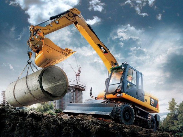 Las nuevas excavadoras de ruedas CAT® M315D2/M317D2 son versátiles y eficientes