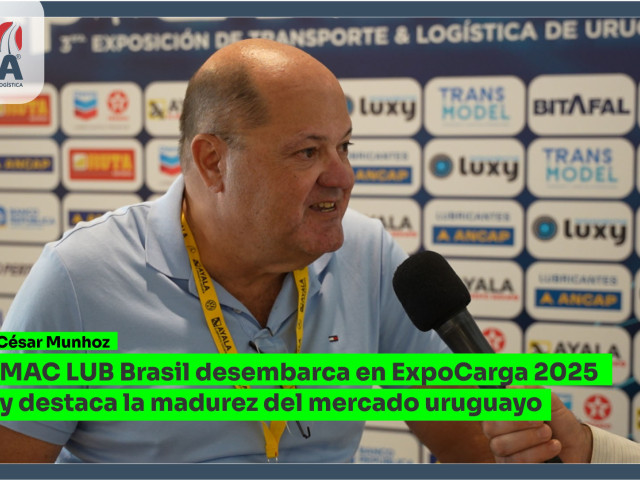 Mac Lub Brasil desembarca en ExpoCarga 2025 y destaca la madurez del mercado uruguayo