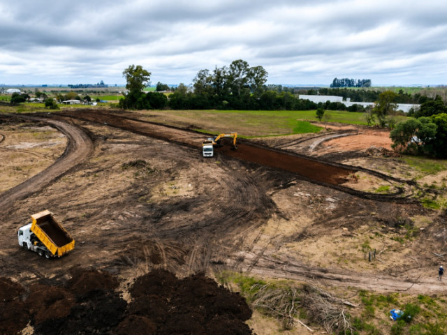 Río Negro: Inician obras en el bypass de Young