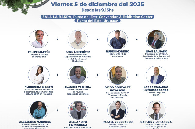 Primer Foro PASAJEROS en EXPOCARGA: Uruguay pone en movimiento el futuro del transporte de personas