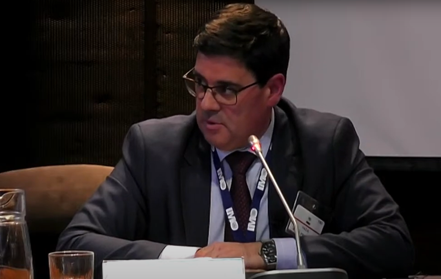 Director de Energía diserta en conferencia sobre transporte marítimo sostenible