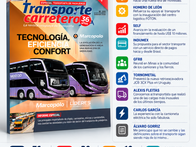 Última Edición de Transporte Carretero - SETIEMBRE 2026 Última Edición de Transporte Carretero - SETIEMBRE 2026
