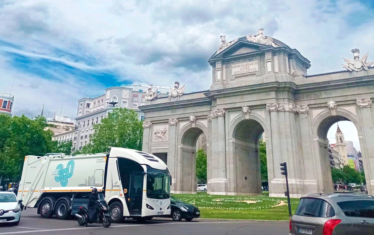 El camión Irizar ietruck 100% eléctrico ya circula por Madrid