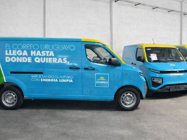 Farizon potencia la logística del Correo Uruguayo con furgones 100% eléctricos