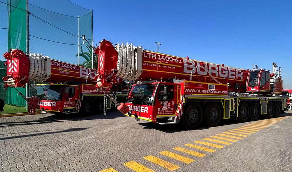 Liebherr marca un nuevo hito en Latinoamérica con la llegada de la LTM 1400-6.1