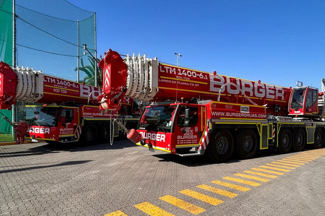 Liebherr marca un nuevo hito en Latinoamérica con la llegada de la LTM 1400-6.1