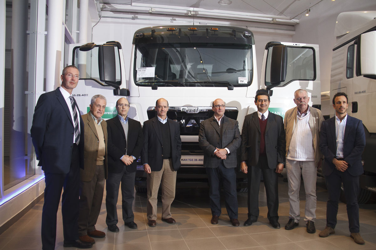Lanzamiento del camión MAN Forestal