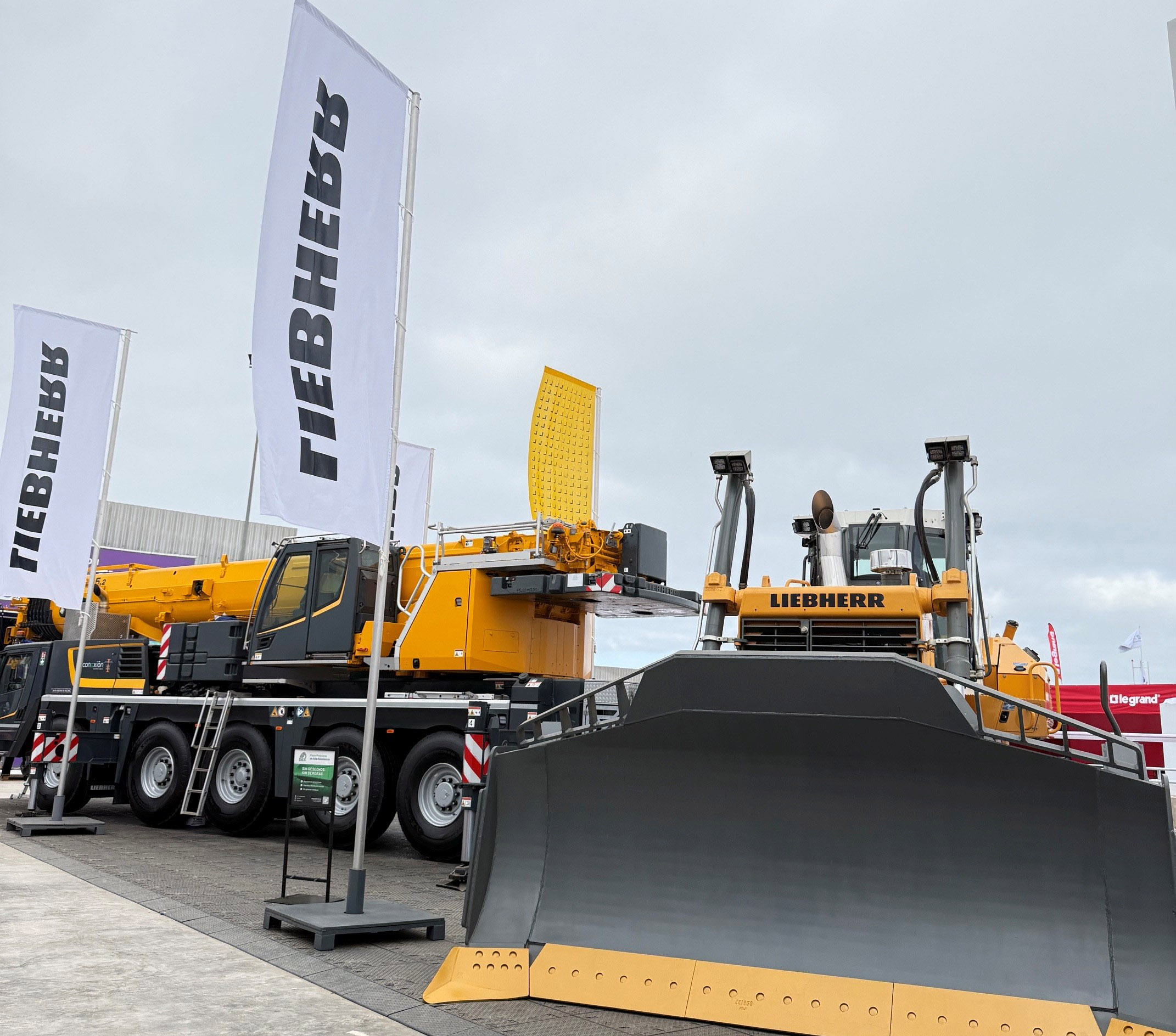 Liebherr exhibe innovación y tecnología en Exponor 2026