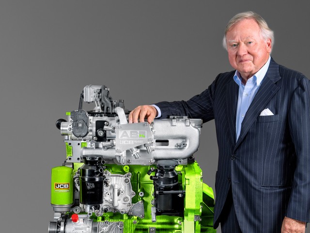 Inicio histórico del 2025 con la aprobación del uso del motor de hidrógeno de JCB