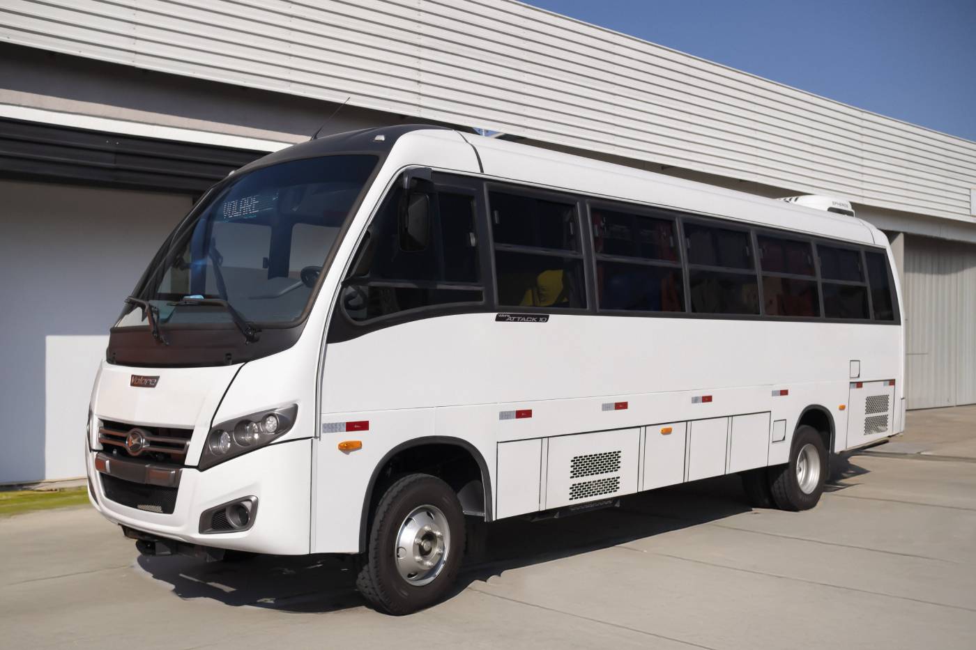 MARCOPOLO, Sertran y BP Bioenergy inician la primera demostración de un microbus híbrido eléctrico/etanol
