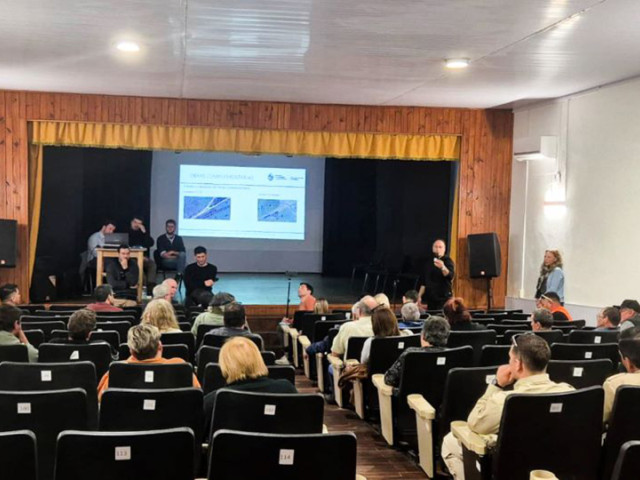 Se presentó en Vergara el plan de mantenimiento vial de las rutas 8, 17, 18 y 26