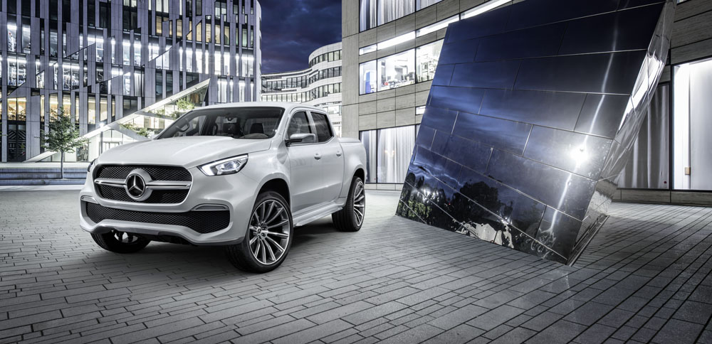 Mercedes-Benz Vans: Concept de la Pick-Up Clase X