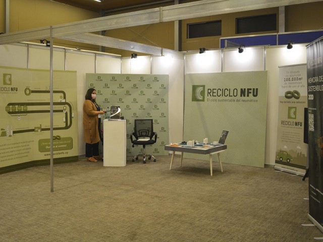 Reciclo NFU marcó presencia en EXPOCARGA para dar a conocer sus servicios