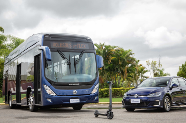 Volkswagen presenta una sinergia para una cartera completa de transporte eléctrico