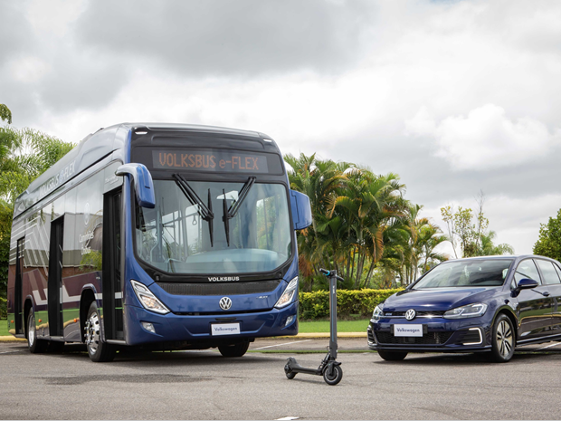 Volkswagen presenta una sinergia para una cartera completa de transporte eléctrico