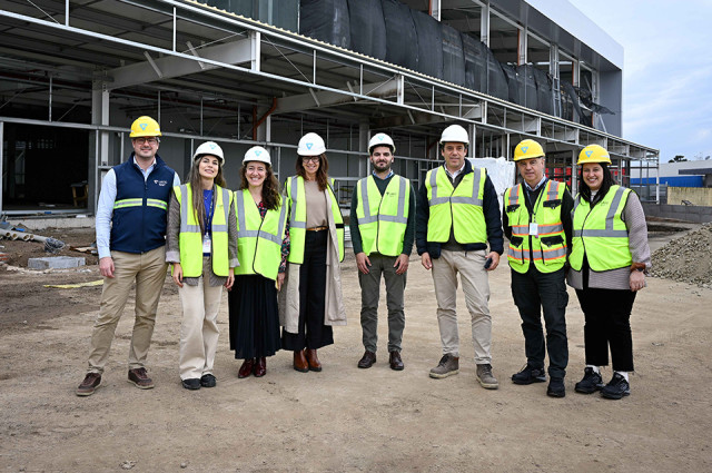 LACC presentó avances de su nueva terminal logística a Uruguay XXI y Unión de Exportadores