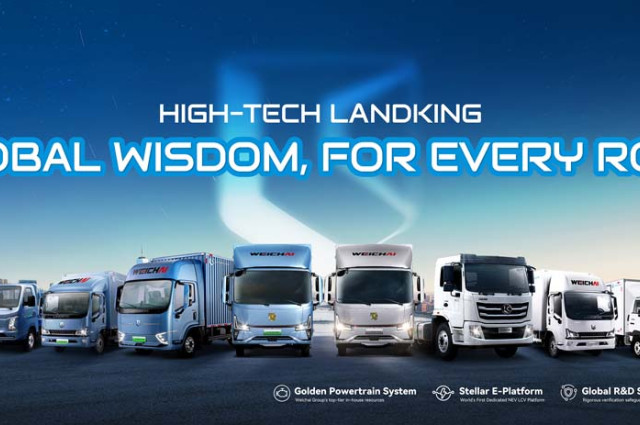 WEICHAI LANDKING presentará su nueva gama de vehículos comerciales de energía renovable en Auto China 2026