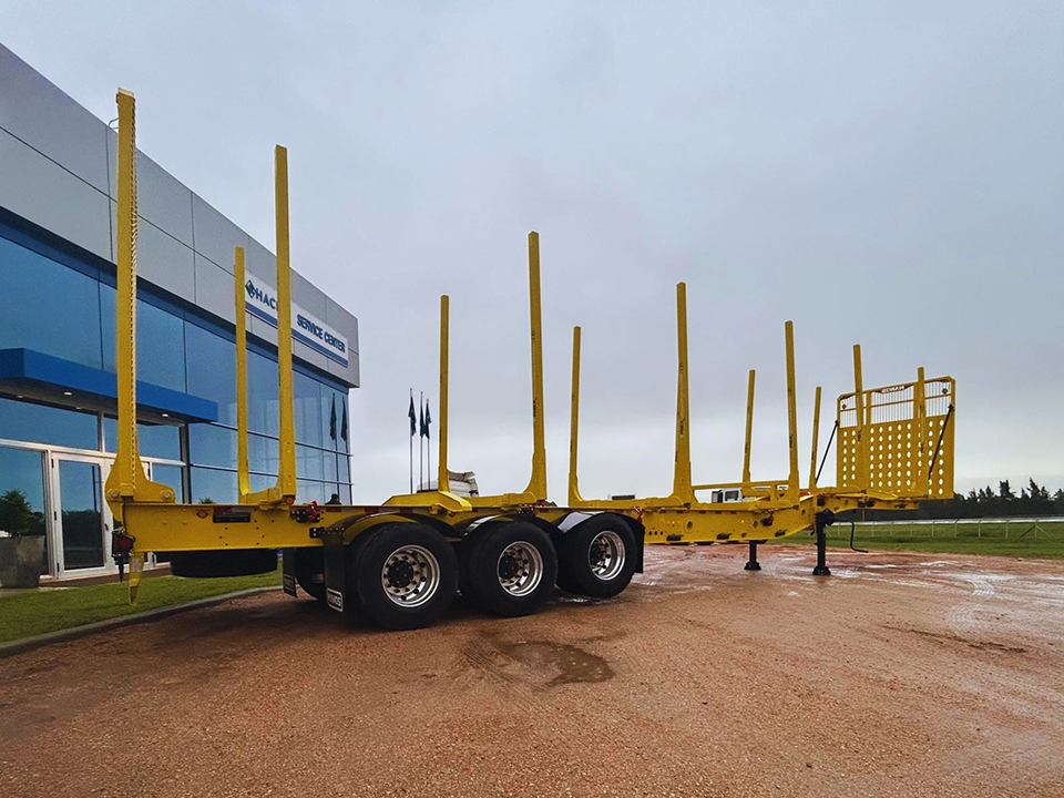 Novedades de HACHT: El semirremolque forestal más completo del mercado uruguayo