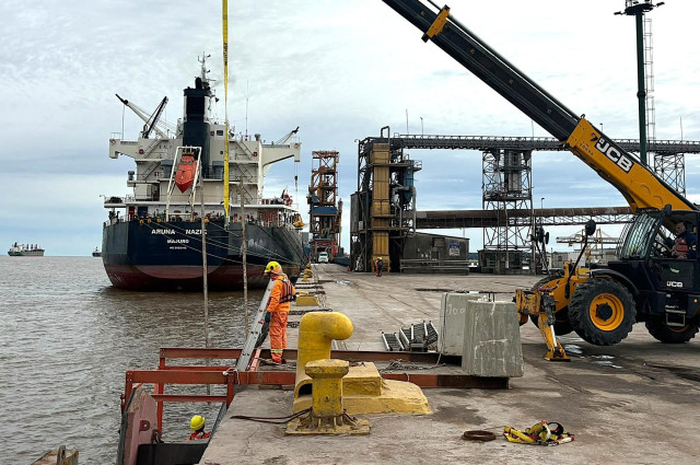 Comienzo de obras en el puerto de Nueva Palmira Comienzo de obras en el puerto de Nueva Palmira
