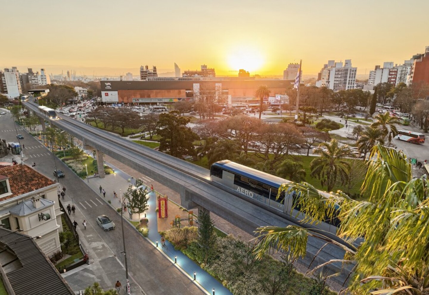 Berkes, Teyma y Aerom presentan AeroMet: de Tres Cruces a Parque Roosevelt en 23 minutos, con potencial de expansión a toda la ciudad