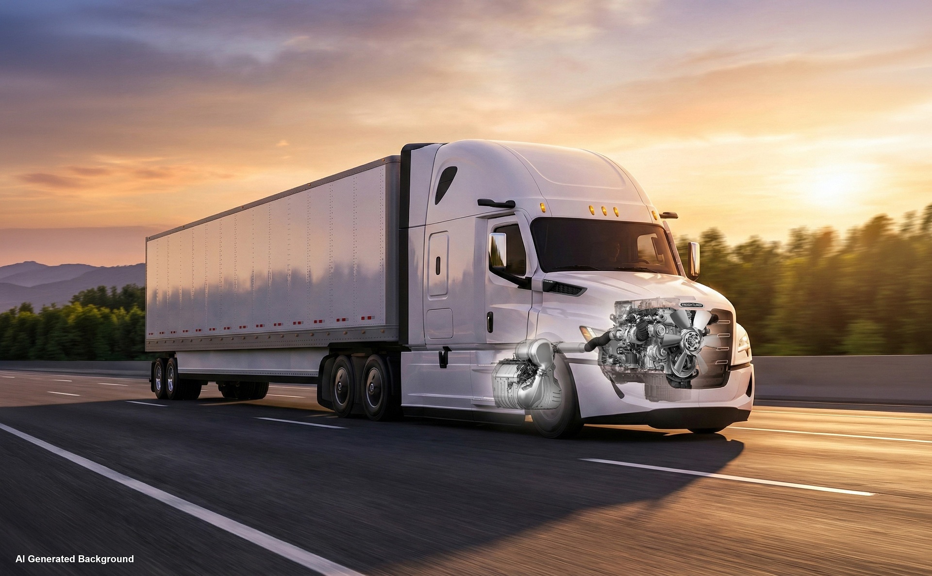 Daimler Truck presenta una nueva generación de motores diésel de servicio pesado en América del Norte