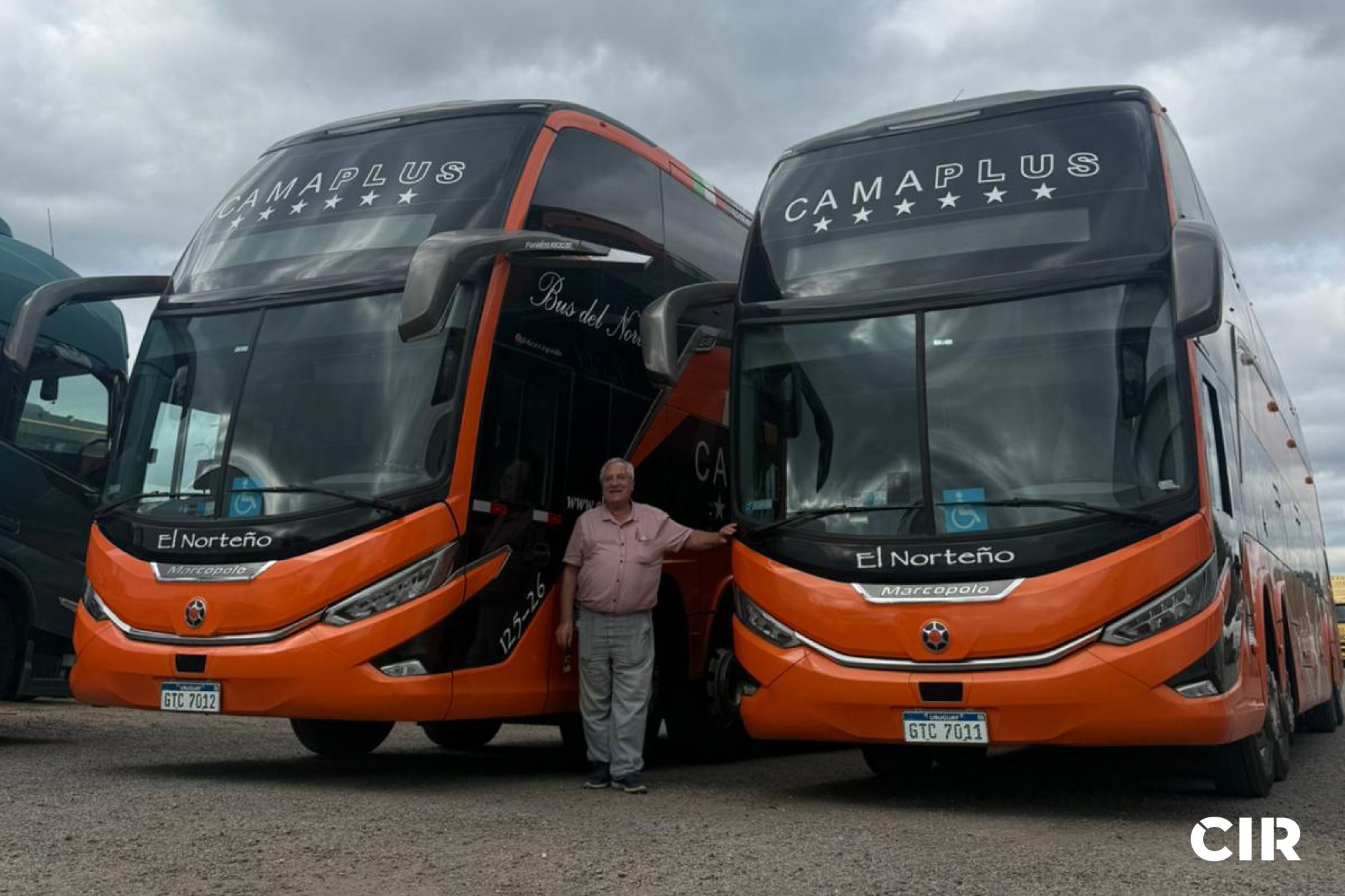 El Norteño incorporó nuevos Volvo B450R 8x2 con avanzada tecnología en seguridad