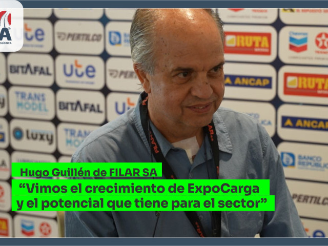 Hugo Guillén de FILAR SA: “Vimos el crecimiento de ExpoCarga y el potencial que tiene para el sector” Hugo Guillén de FILAR SA: “Vimos el crecimiento de ExpoCarga y el potencial que tiene para el sector”