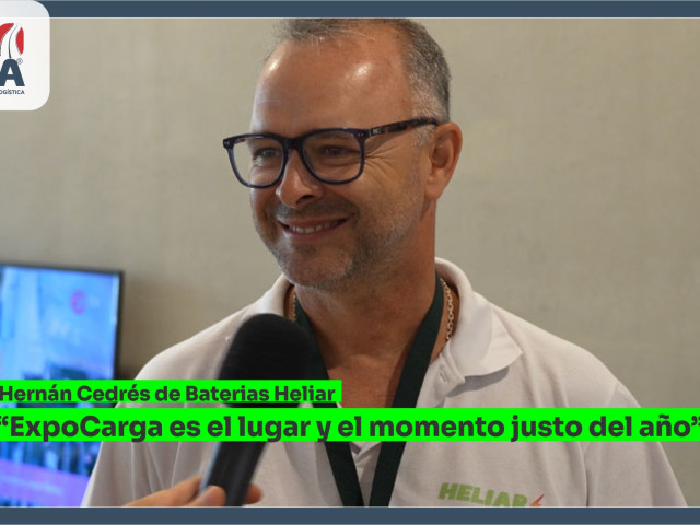 Hernán Cedrés destacó la presencia de Heliar: “ExpoCarga es el lugar y el momento justo del año Hernán Cedrés destacó la presencia de Heliar: “ExpoCarga es el lugar y el momento justo del año