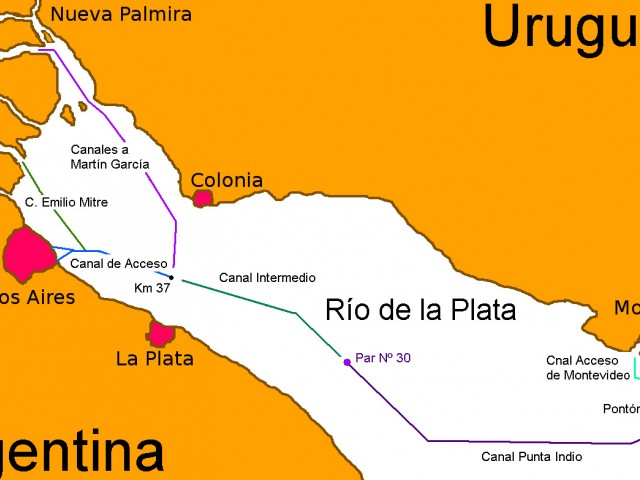 Comisión del Río de la Plata y empresa Boskalis firmaron en Buenos Aires contrato para dragar canal Martín García Comisión del Río de la Plata y empresa Boskalis firmaron en Buenos Aires contrato para dragar canal Martín García