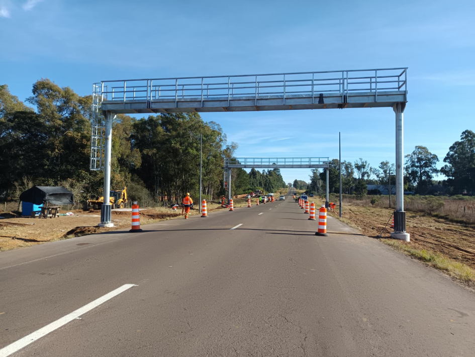 Se suman nuevos pórticos a la red vial nacional
